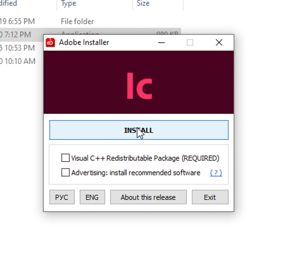 Tích Visual C++ nếu bạn chưa có Visual, còn lại bỏ tích rồi chọn Install
