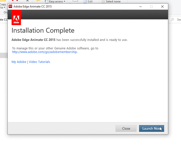 Chọn Launch Now - Hoàn tất - Thoát ứng dụng