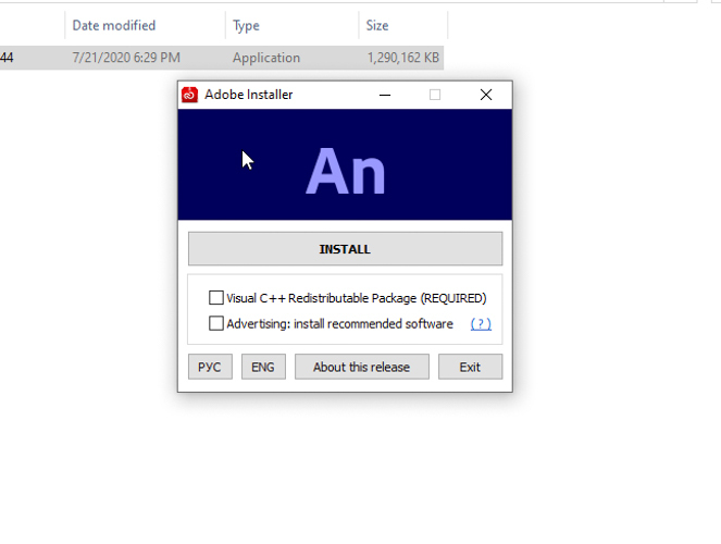 Bỏ tick như hình chọn INSTALL, bạn nào chưa cài Visual C++ thì tick vào nhé