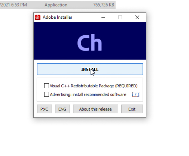 Bỏ tích như hình chọn Install, tích Visual C++ nếu bạn chưa có Visual