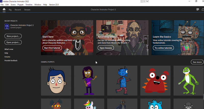 Tải Adobe Character Animator 2022 | Miễn Phí - Có Link Drive Tải Adobe Character Animator 2022 | Miễn Phí - Có Link Drive