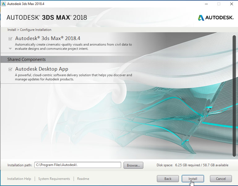 Tải Autodesk 3DS Max 2018