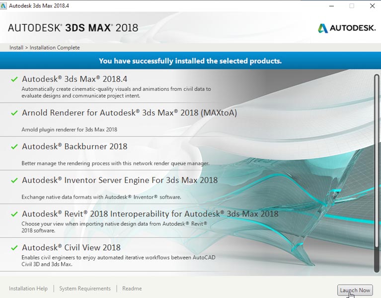 Tải Autodesk 3DS Max 2018