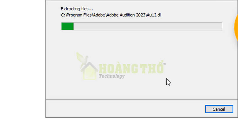 Đợi cài đặt Auditon 2023