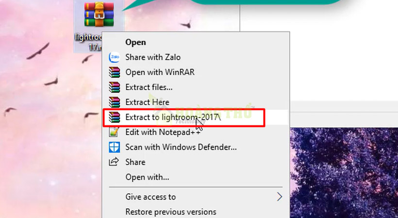 Tải Lightroom 2017