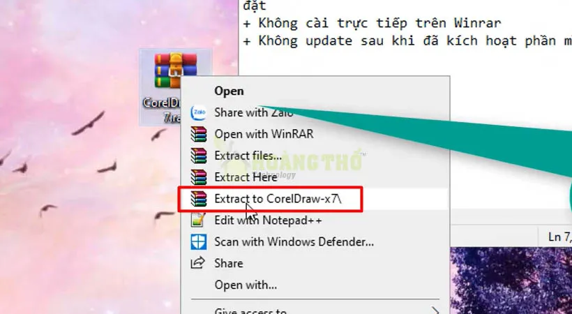tải coreldraw X7