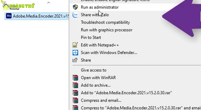 Khởi chạy file Setup vừa mới tải encoder 2018.