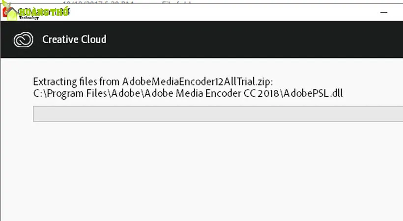 Đợi cài đặt Encoder 2018