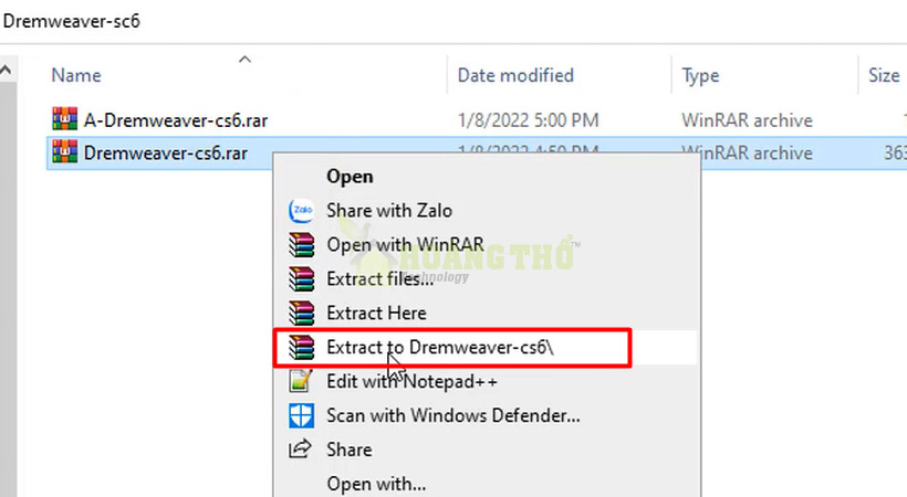 Tải Dreamweaver CS6