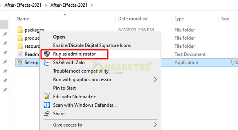 Tải After Effects 2021