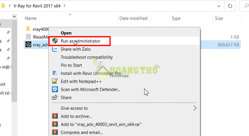 Tải Vray for Revit 2017