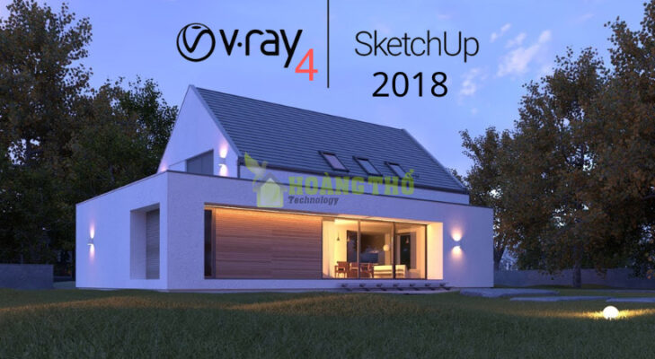 Tải Vray 4 for Sketchup 2018