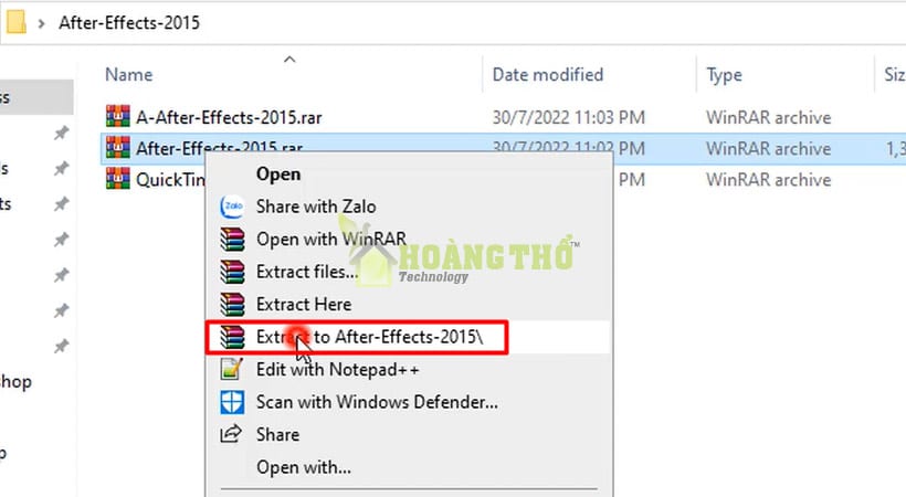 Tải After Effects 2015