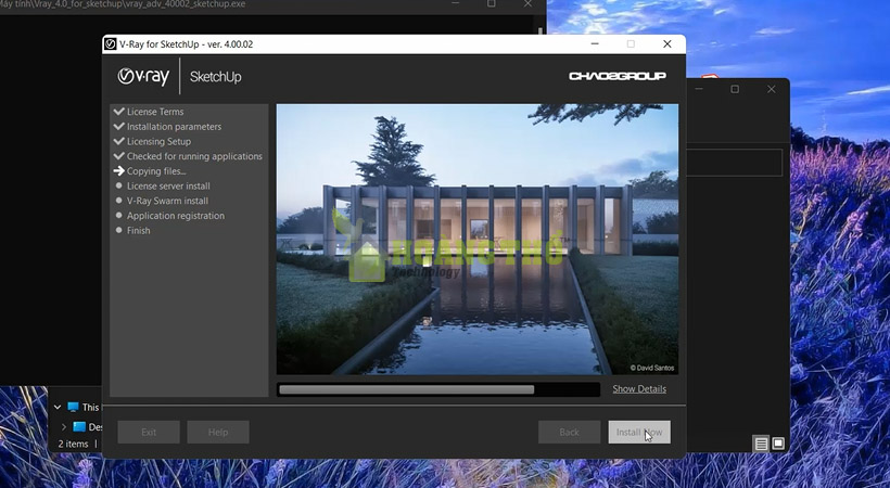 Tải Vray 4 for Sketchup 2016