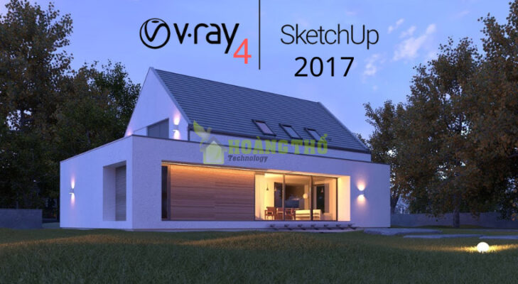 Tải Vray 4 for Sketchup 2017