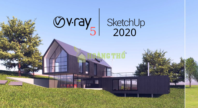 Tải Vray 5 for Sketchup 2020