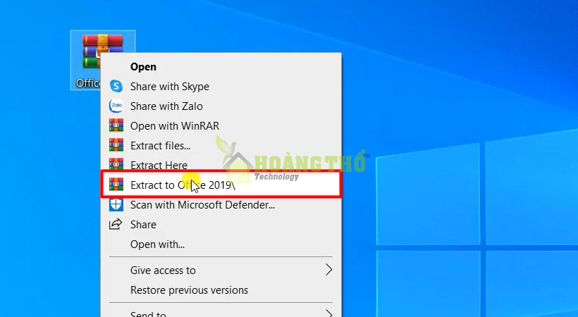 Tải Office 2019
